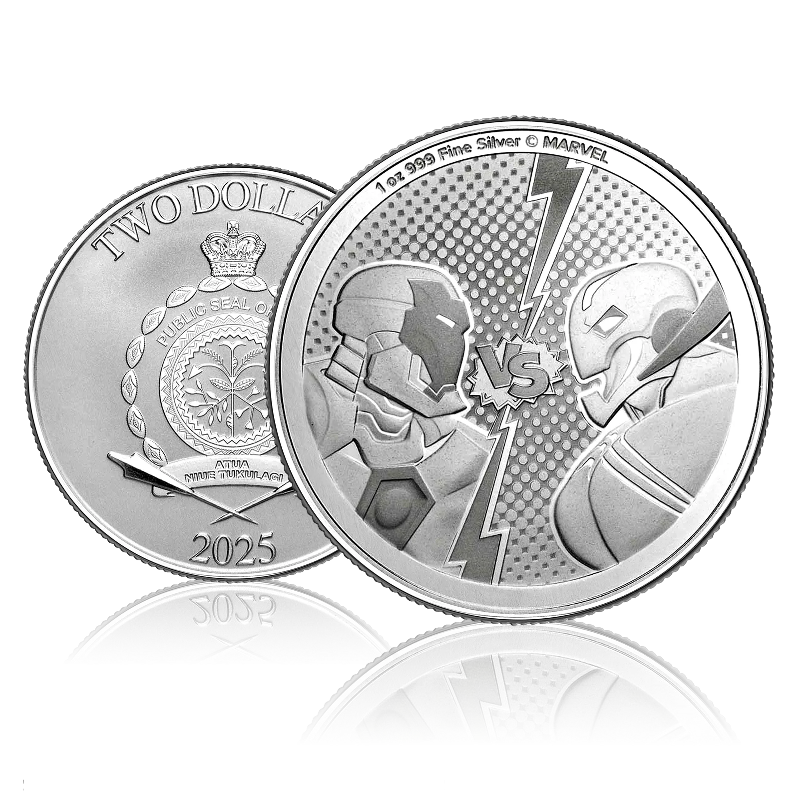 1 Oz Silver  Marvel Iron Man vs. Ultron (2025) 5